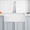Anzzi Mesa Matte White Farmhouse Solid Surface 33" Kitchen Sink K-AZ272-A1 - alternate 4